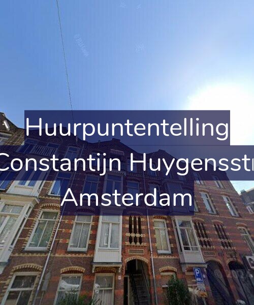 Foto gevel Huurpuntentelling voor Tweede Constantijn Huygensstraat 49-2, Amsterdam