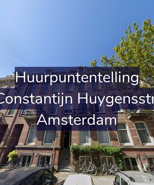 Foto gevel Huurpuntentelling voor Tweede Constantijn Huygensstraat 38-D, Amsterdam