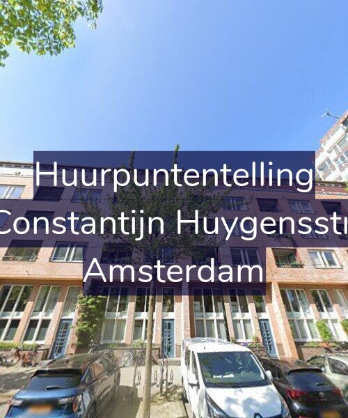 Foto gevel Huurpuntentelling voor Tweede Constantijn Huygensstraat 14-B, Amsterdam