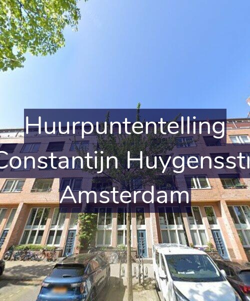 Foto gevel Huurpuntentelling voor Tweede Constantijn Huygensstraat 16-B, Amsterdam