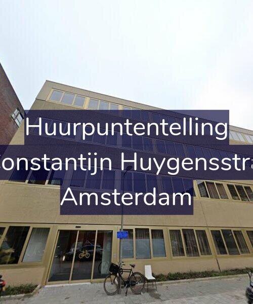 Foto gevel Huurpuntentelling voor Tweede Constantijn Huygensstraat 39-B7, Amsterdam