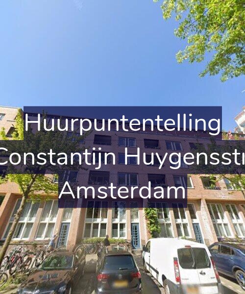 Foto gevel Huurpuntentelling voor Tweede Constantijn Huygensstraat 24-B, Amsterdam