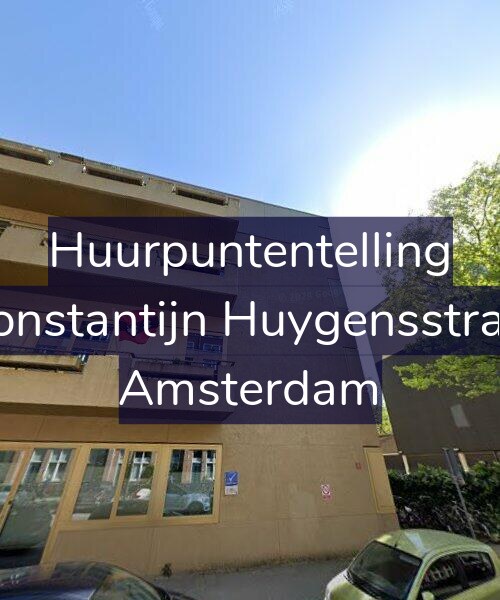 Foto gevel Huurpuntentelling voor Tweede Constantijn Huygensstraat 39-B19, Amsterdam