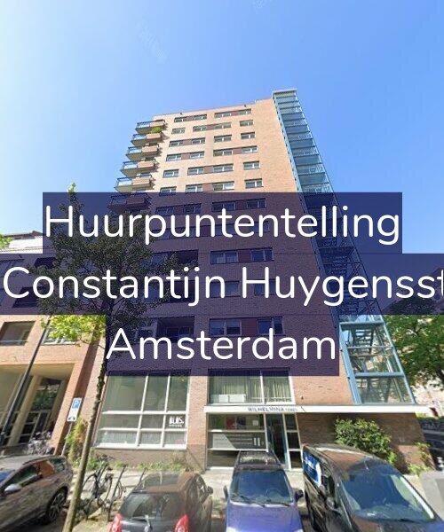 Foto gevel Huurpuntentelling voor Tweede Constantijn Huygensstraat 4-F, Amsterdam