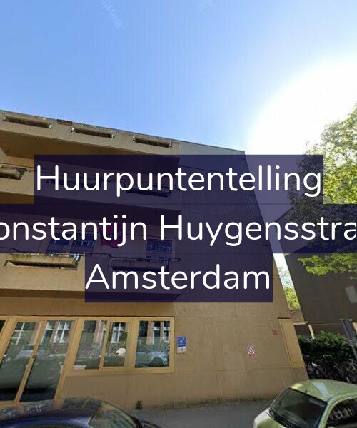 Foto gevel Huurpuntentelling voor Tweede Constantijn Huygensstraat 39-B17, Amsterdam