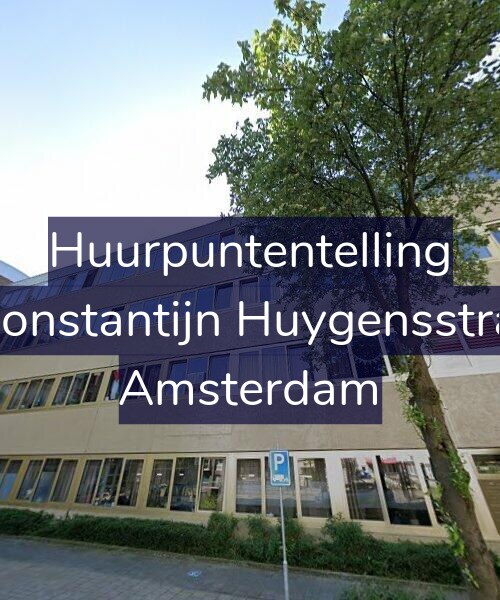Foto gevel Huurpuntentelling voor Tweede Constantijn Huygensstraat 39-D3, Amsterdam