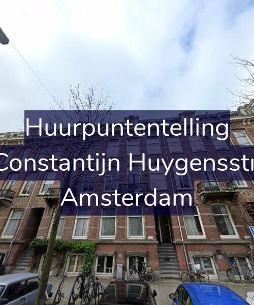 Foto gevel Huurpuntentelling voor Tweede Constantijn Huygensstraat 36-C, Amsterdam