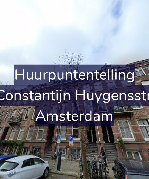 Foto gevel Huurpuntentelling voor Tweede Constantijn Huygensstraat 34-C, Amsterdam