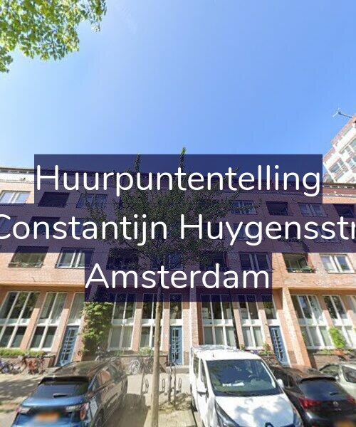 Foto gevel Huurpuntentelling voor Tweede Constantijn Huygensstraat 14-D, Amsterdam