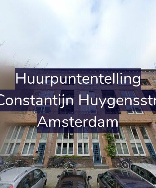 Foto gevel Huurpuntentelling voor Tweede Constantijn Huygensstraat 26-G, Amsterdam