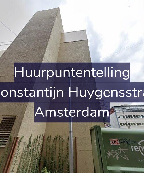 Foto gevel Huurpuntentelling voor Tweede Constantijn Huygensstraat 39-C6, Amsterdam