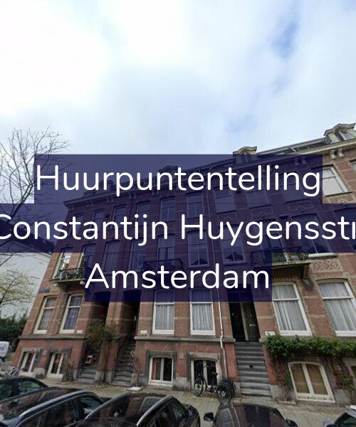 Foto gevel Huurpuntentelling voor Tweede Constantijn Huygensstraat 40-C, Amsterdam