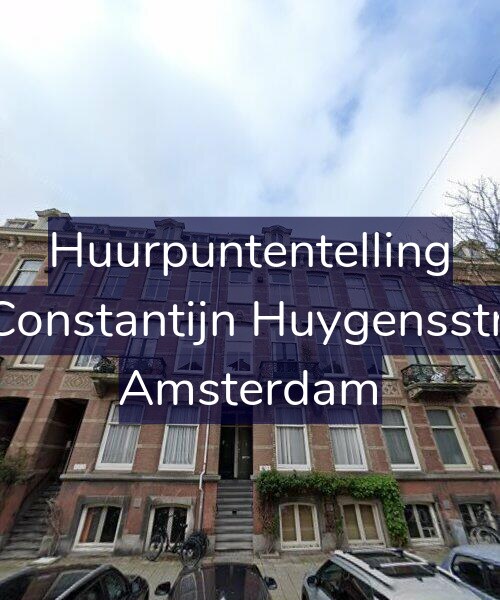 Foto gevel Huurpuntentelling voor Tweede Constantijn Huygensstraat 38-A, Amsterdam