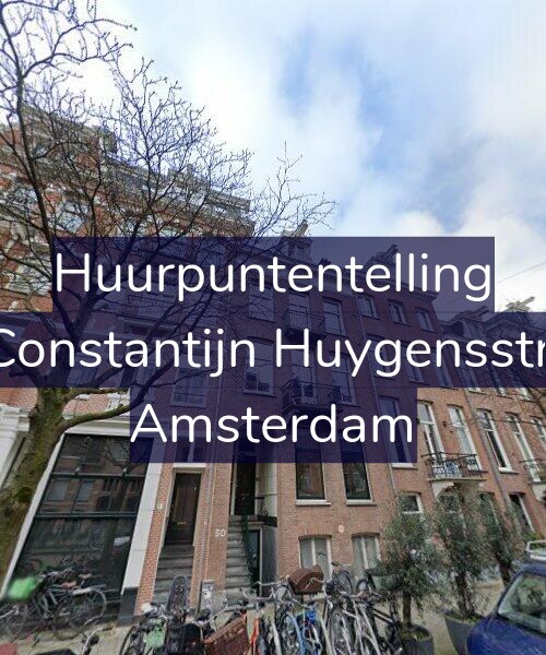 Foto gevel Huurpuntentelling voor Tweede Constantijn Huygensstraat 50-O, Amsterdam