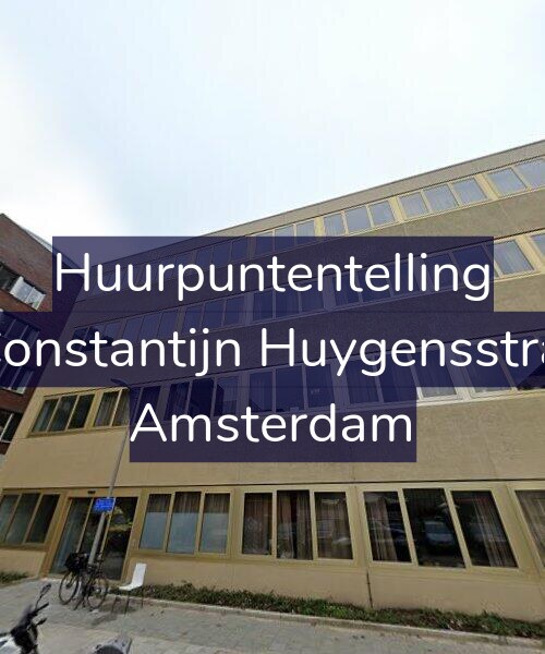 Foto gevel Huurpuntentelling voor Tweede Constantijn Huygensstraat 39-C5, Amsterdam
