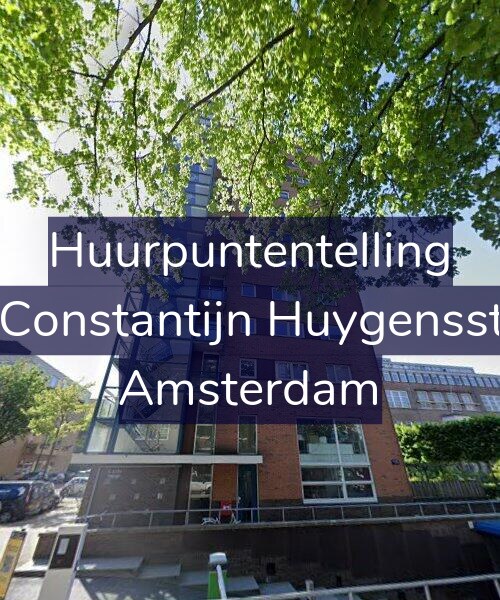 Foto gevel Huurpuntentelling voor Tweede Constantijn Huygensstraat 8-C, Amsterdam