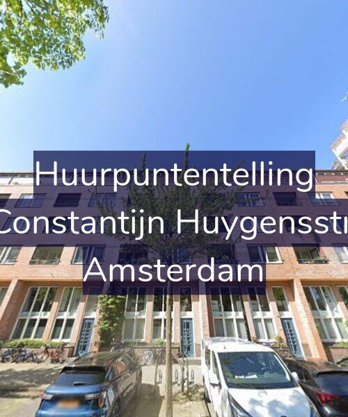Foto gevel Huurpuntentelling voor Tweede Constantijn Huygensstraat 16-C, Amsterdam