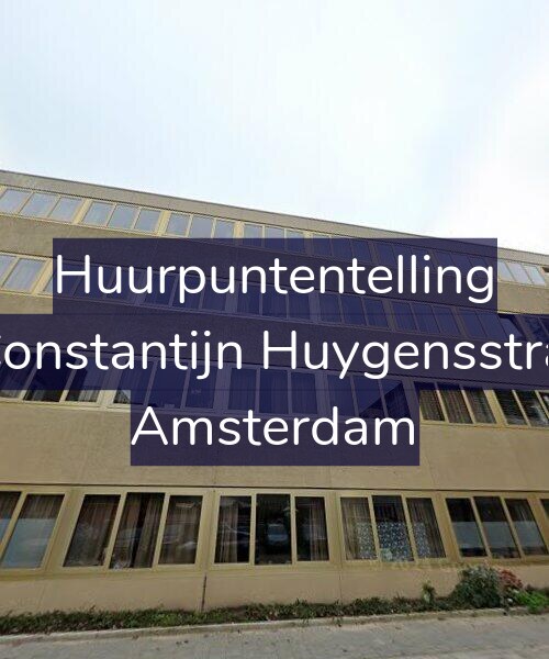Foto gevel Huurpuntentelling voor Tweede Constantijn Huygensstraat 39-B5, Amsterdam