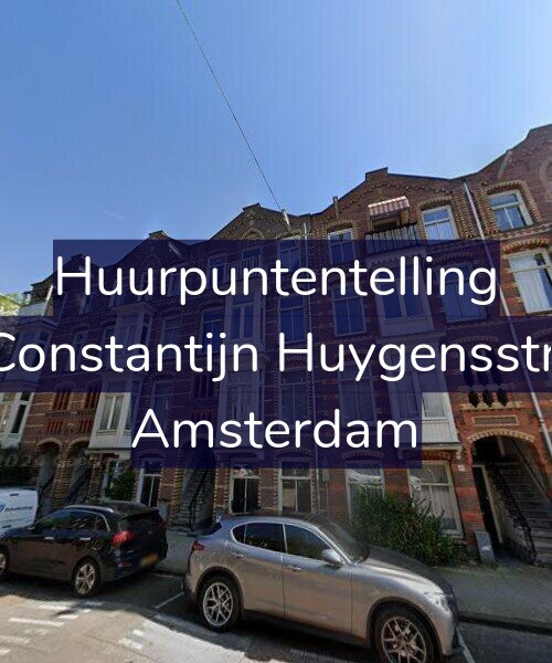 Foto gevel Huurpuntentelling voor Tweede Constantijn Huygensstraat 47-H, Amsterdam