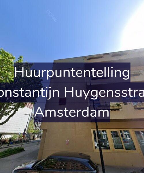 Foto gevel Huurpuntentelling voor Tweede Constantijn Huygensstraat 39-B22, Amsterdam