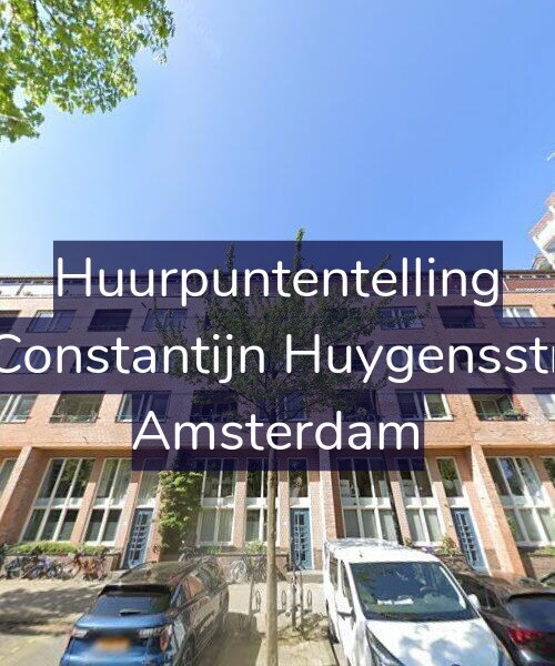 Foto gevel Huurpuntentelling voor Tweede Constantijn Huygensstraat 16-E, Amsterdam