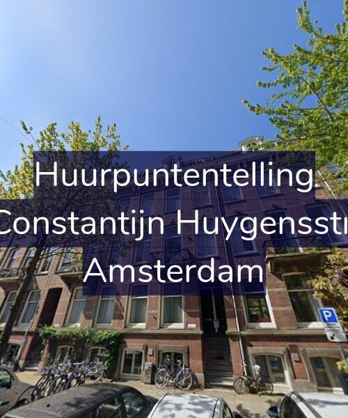 Foto gevel Huurpuntentelling voor Tweede Constantijn Huygensstraat 36-B, Amsterdam