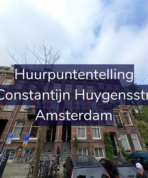 Foto gevel Huurpuntentelling voor Tweede Constantijn Huygensstraat 32-B, Amsterdam