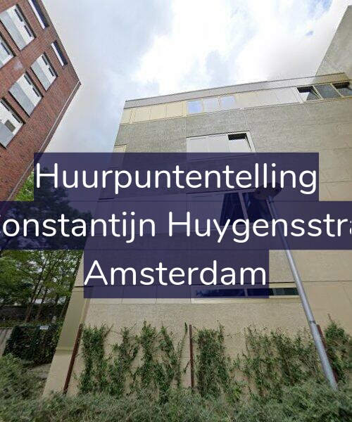 Foto gevel Huurpuntentelling voor Tweede Constantijn Huygensstraat 39-C9, Amsterdam