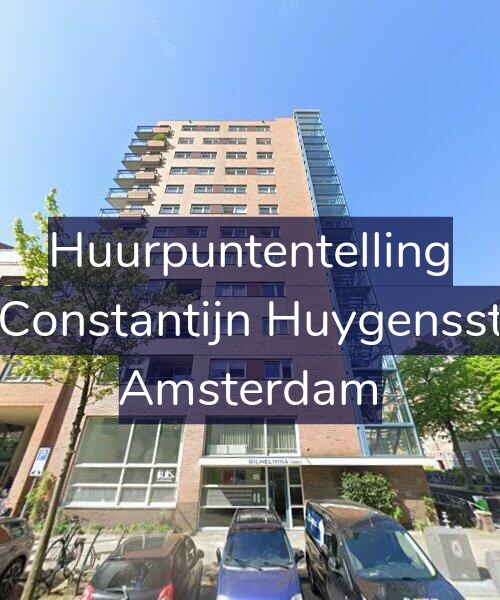 Foto gevel Huurpuntentelling voor Tweede Constantijn Huygensstraat 4-A, Amsterdam