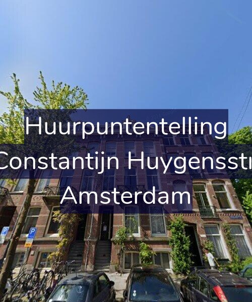 Foto gevel Huurpuntentelling voor Tweede Constantijn Huygensstraat 32-C, Amsterdam