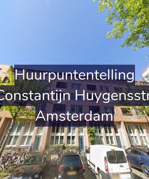 Foto gevel Huurpuntentelling voor Tweede Constantijn Huygensstraat 24-A, Amsterdam