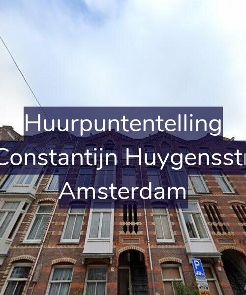 Foto gevel Huurpuntentelling voor Tweede Constantijn Huygensstraat 49-3, Amsterdam