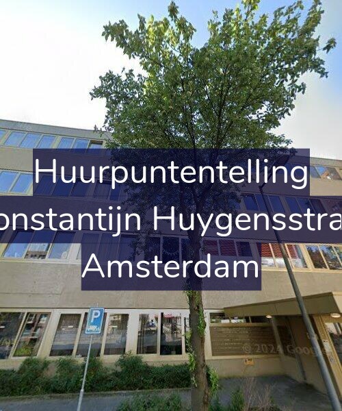 Foto gevel Huurpuntentelling voor Tweede Constantijn Huygensstraat 39-B16, Amsterdam
