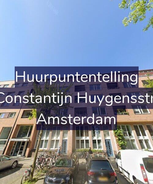 Foto gevel Huurpuntentelling voor Tweede Constantijn Huygensstraat 28-A, Amsterdam