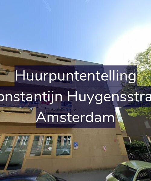 Foto gevel Huurpuntentelling voor Tweede Constantijn Huygensstraat 39-C17, Amsterdam