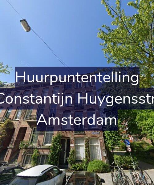 Foto gevel Huurpuntentelling voor Tweede Constantijn Huygensstraat 30-A, Amsterdam