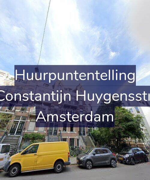 Foto gevel Huurpuntentelling voor Tweede Constantijn Huygensstraat 81-B, Amsterdam