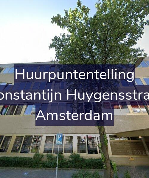 Foto gevel Huurpuntentelling voor Tweede Constantijn Huygensstraat 39-C14, Amsterdam