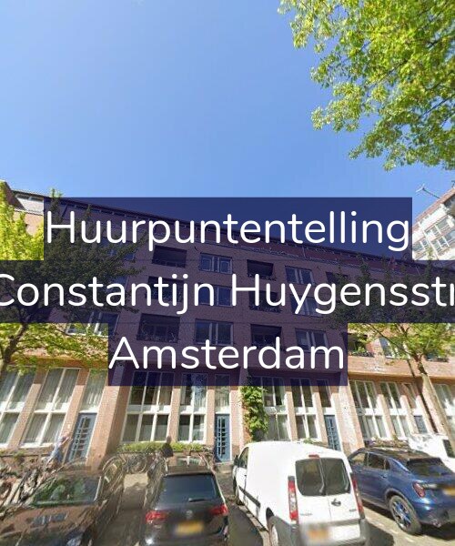 Foto gevel Huurpuntentelling voor Tweede Constantijn Huygensstraat 22-B, Amsterdam