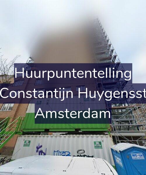 Foto gevel Huurpuntentelling voor Tweede Constantijn Huygensstraat 6-D, Amsterdam