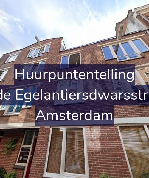 Foto gevel Huurpuntentelling voor Tweede Egelantiersdwarsstraat 69, Amsterdam