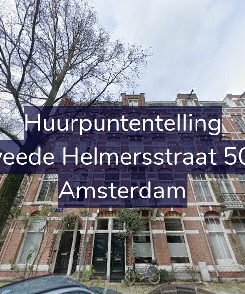 Foto gevel Huurpuntentelling voor Tweede Helmersstraat 50-3, Amsterdam