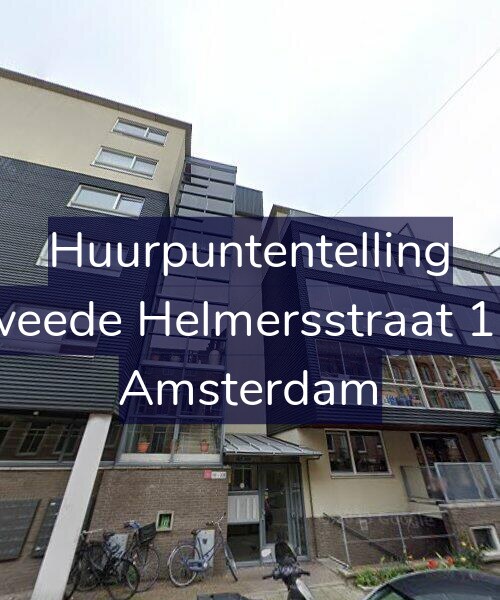 Foto gevel Huurpuntentelling voor Tweede Helmersstraat 172, Amsterdam