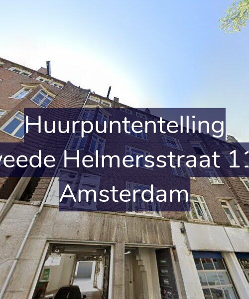 Foto gevel Huurpuntentelling voor Tweede Helmersstraat 11-3, Amsterdam