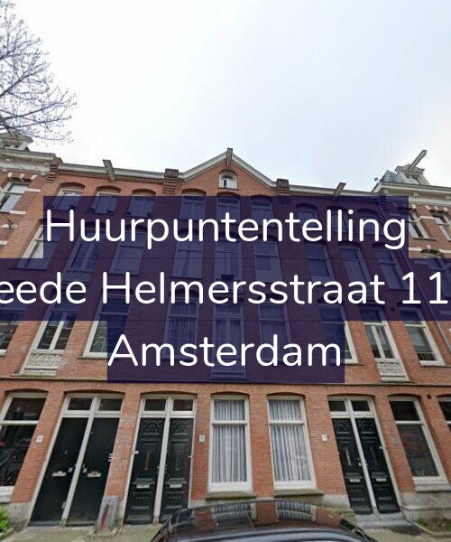 Foto gevel Huurpuntentelling voor Tweede Helmersstraat 115-3, Amsterdam