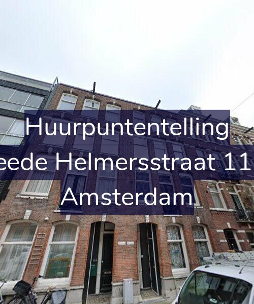 Foto gevel Huurpuntentelling voor Tweede Helmersstraat 114-A, Amsterdam