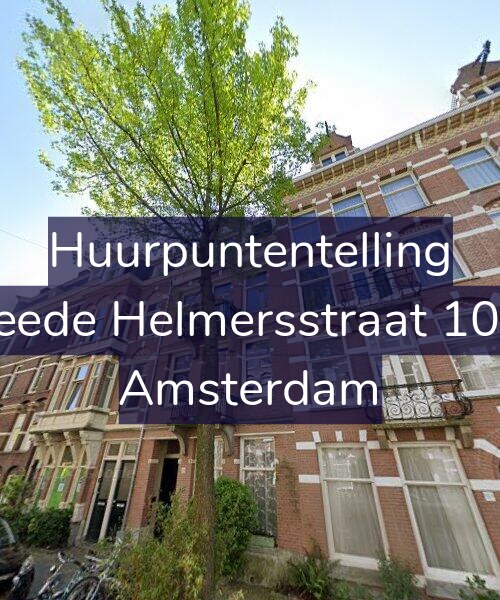 Foto gevel Huurpuntentelling voor Tweede Helmersstraat 105-1, Amsterdam