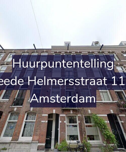 Foto gevel Huurpuntentelling voor Tweede Helmersstraat 112-C, Amsterdam