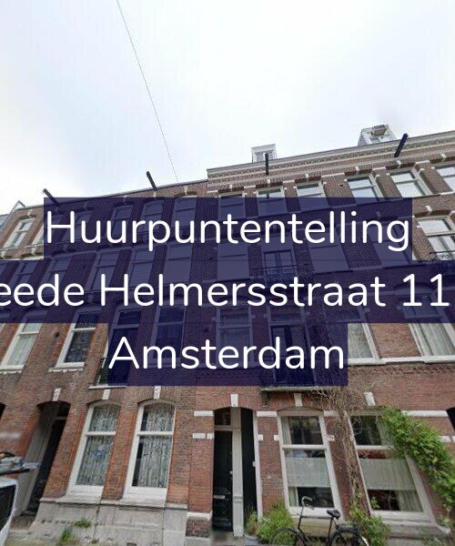 Foto gevel Huurpuntentelling voor Tweede Helmersstraat 112-A, Amsterdam