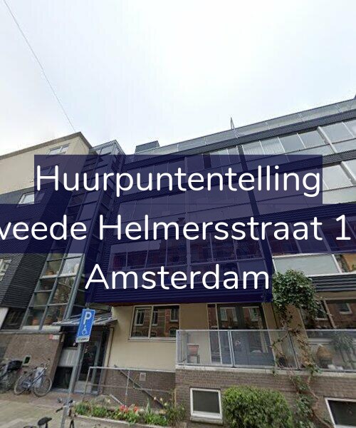 Foto gevel Huurpuntentelling voor Tweede Helmersstraat 166, Amsterdam